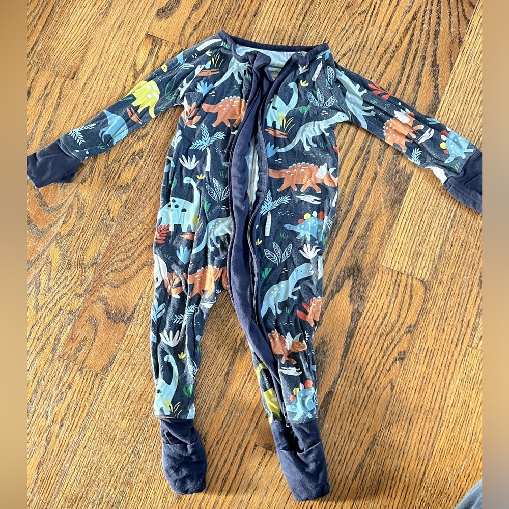 Little Sleepies Dinosaur Print 0-3 months